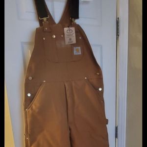 Carhartt insulated bibs